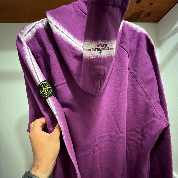 Supreme Stone Island hoodie - Picture 5 of 6